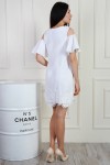 Платье 699-03 цвет молочный