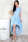 Платье 691-03 цвет голубой