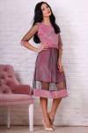 Сукня 765-01 колір рожевий